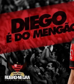 Após 12 anos, Diego volta ao Brasil e é o novo reforço do Fla