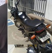 Adolescentes são detidos com moto roubada em Maragogi