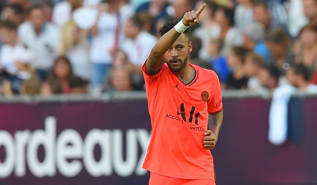 Neymar marca 2 vezes, mas não evita empate do Paris Saint-Germain contra o Monaco