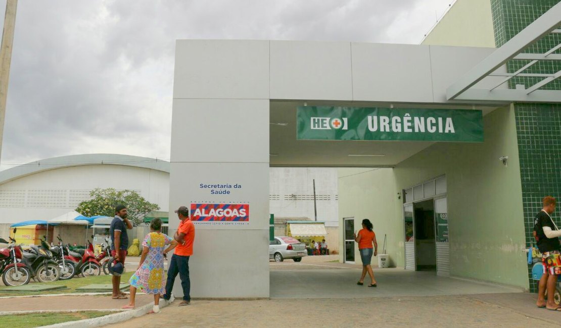 Criança de cinco anos atropelada em Arapiraca segue internada no HE do Agreste