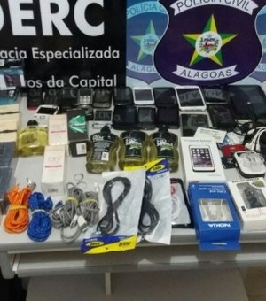 Operação conjunta confisca produtos de origem ilegal na conhecida Feira do Passarinho