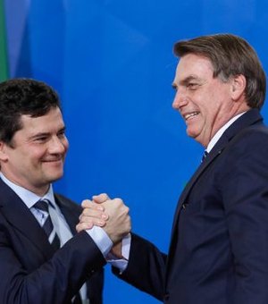Bolsonaro sobre Moro: 'Não aguenta dez segundos de debate'