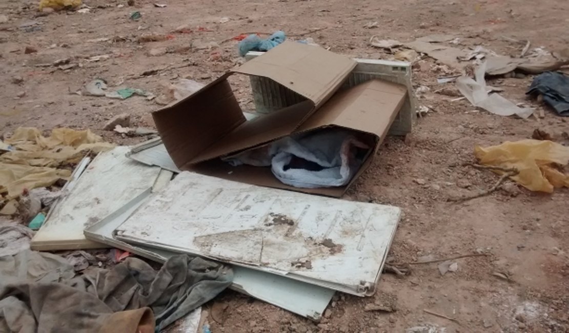 Polícia recebe denúncia de feto enterrado na zona rural de Girau do Ponciano