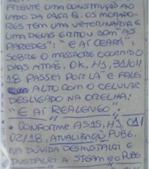 Polícia encontra diário do autor de ataque em Campinas