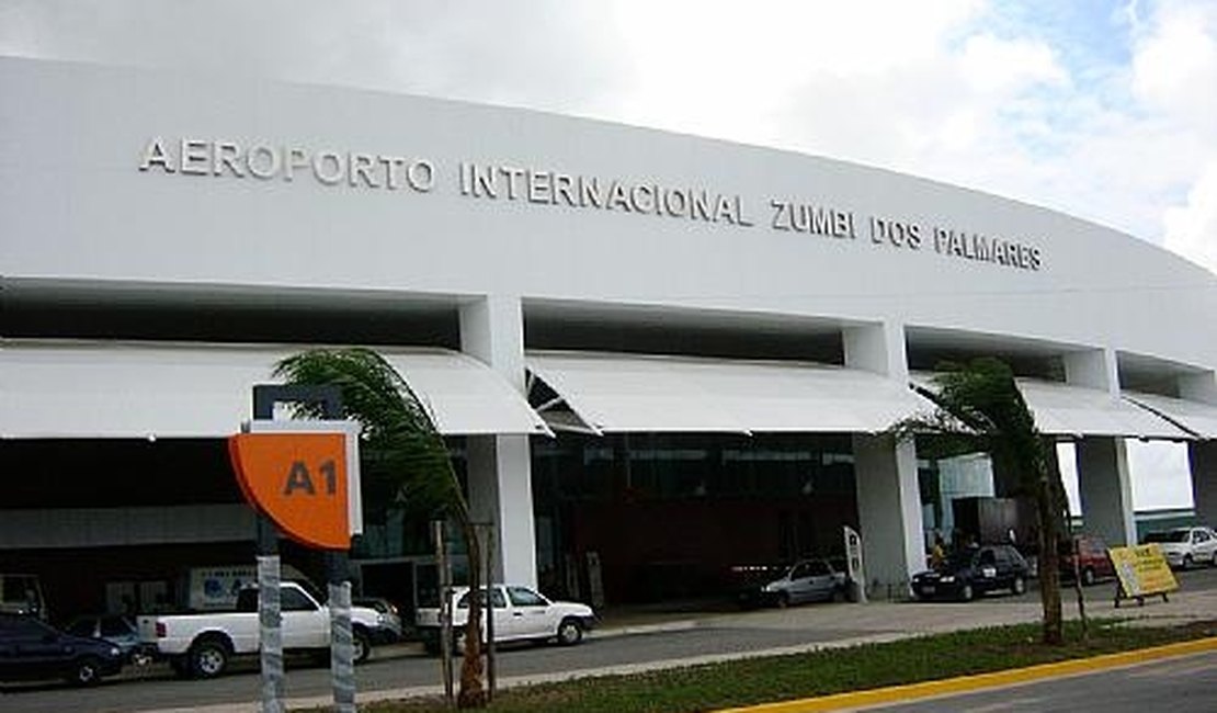 Aeroporto Zumbi dos Palmares é eleito o 5º melhor do país