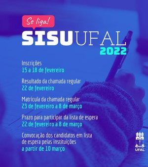 Período de inscrição no Sisu 2022 começa nesta terça-feira (15)