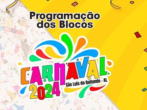 São Luís do Quitunde divulga programação dos blocos de Carnaval; confira