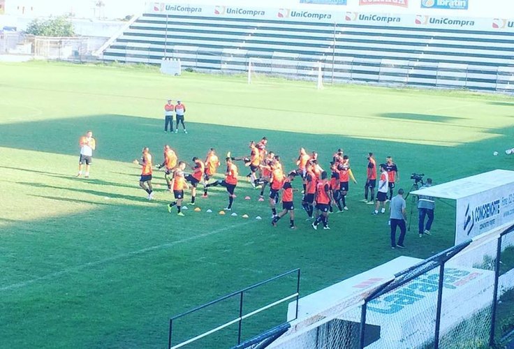 ASA tem programação definida de treinamento até o jogo do próximo domingo em Arapiraca