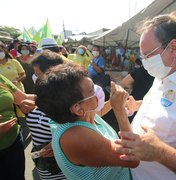 Luciano Barbosa visita feira e realiza caravana em nove povoados