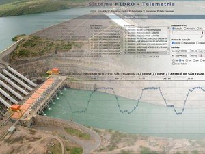 Acompanhamento de vazões da Usina de Xingó é prejudicado por apagão de dados