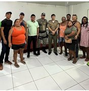 6º BPM orienta ambulantes sobre festejos juninos em São Luís do Quitunde