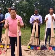 [Vídeo] Pastores vendem vassoura por mil reais com a promessa de 'varrer o mal'