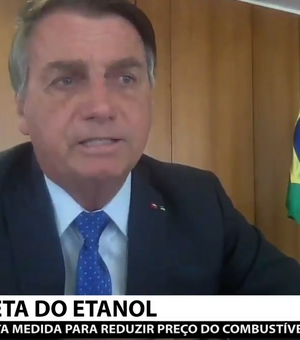 Em meio a tensão política, Bolsonaro critica governadores durante entrevista