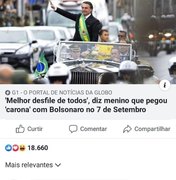 Advogados repudiam ataque de G1 a menino que desfilou com Bolsonaro