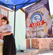 Programa do Leite beneficia moradores de Maragogi