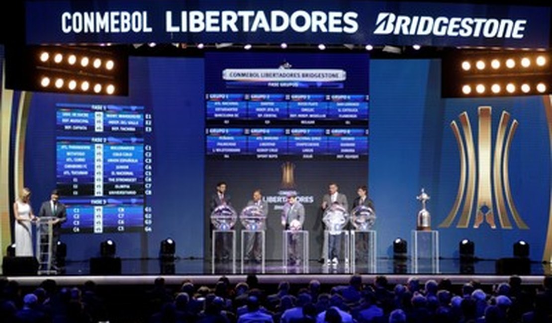 Conmebol divulga tabela detalhada da Libertadores, confira os jogos dos brasileiros