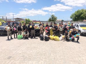 Entrega de brinquedos marca as atividades do Dia das Crianças do 11º BPM