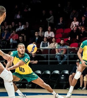 Brasil e Argentina duelam pela Liga das Nações de vôlei masculino