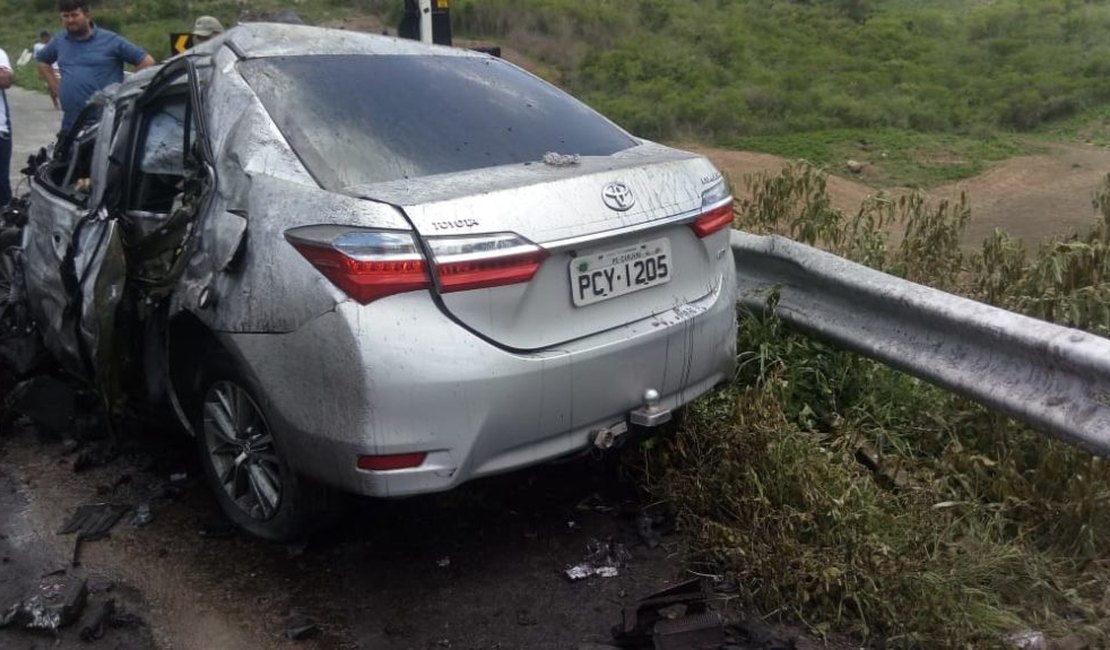 Ex-oficial de justiça de Alagoas morre em grave acidente em Pernambuco