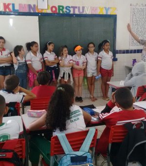 Escola da rede municipal de ensino de Arapiraca compartilha projetos
