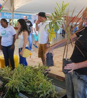 Planta Maceió faz doação de 3 mil mudas na Bienal