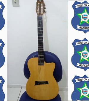 Polícia Civil recupera instrumento musical furtado colocado a venda na internet 