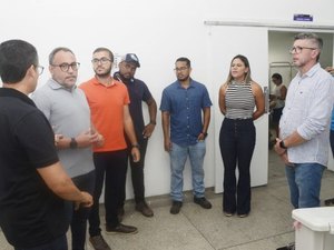 Hospital de Emergência do Agreste recebe visita técnica da Sesau para avaliar obras de reforma e ampliação
