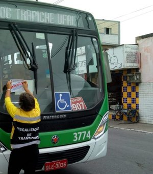 SMTT revoga portaria e libera ônibus lacrados da Veleiro, em Maceió