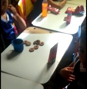  [Vídeo] Merenda escolar é servida sem prato para crianças de Matriz de Camaragibe