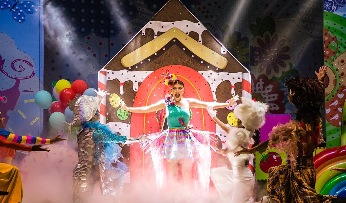 Lore Improta estreia turnê de musical infantil em Maceió neste domingo (27) 