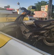 Motocicleta com chassi adulterado é apreendida pelo BPRV