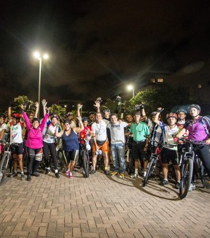 Passeio ciclístico inicia programação da Semana Nacional do Trânsito