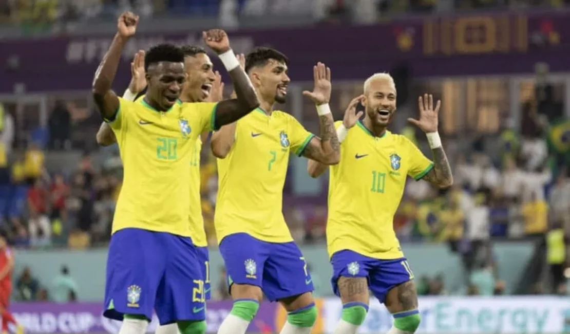Goleada do Brasil sobre a Coreia do Sul impressiona jogadores da Argentina