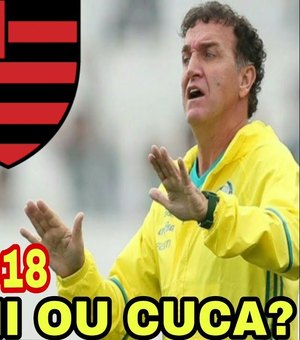 Com possível saída de Rueda, Flamengo cogita técnicos Cuca e Carpegiani