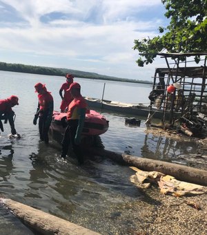 Cadáver é achado por pescadores na Lagoa Mundaú