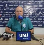 Técnico do CSA admite falta de entrosamento na eliminação para o Iguatu