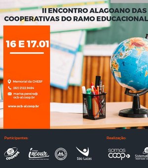 II Encontro de Cooperativas Alagoanas do Ramo Educacional abordará Paideia
