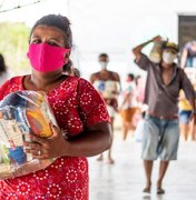 Quilombolas de Alagoas recebem 1500 cestas básicas