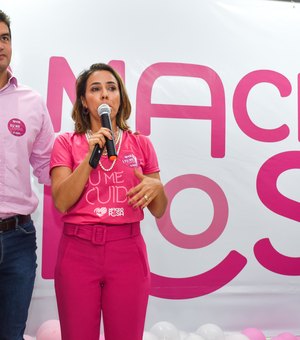 Prefeito Rui Palmeira lança campanha Maceió Rosa 2019