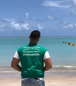 Prefeitura de Maragogi instala boias nas praias para proteger banhistas 