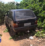 Veículo roubado durante assalto cometido em Arapiraca é localizado em Igaci 