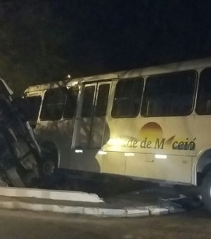 Vídeo: árvore entra em ônibus durante acidente entre carro e coletivo