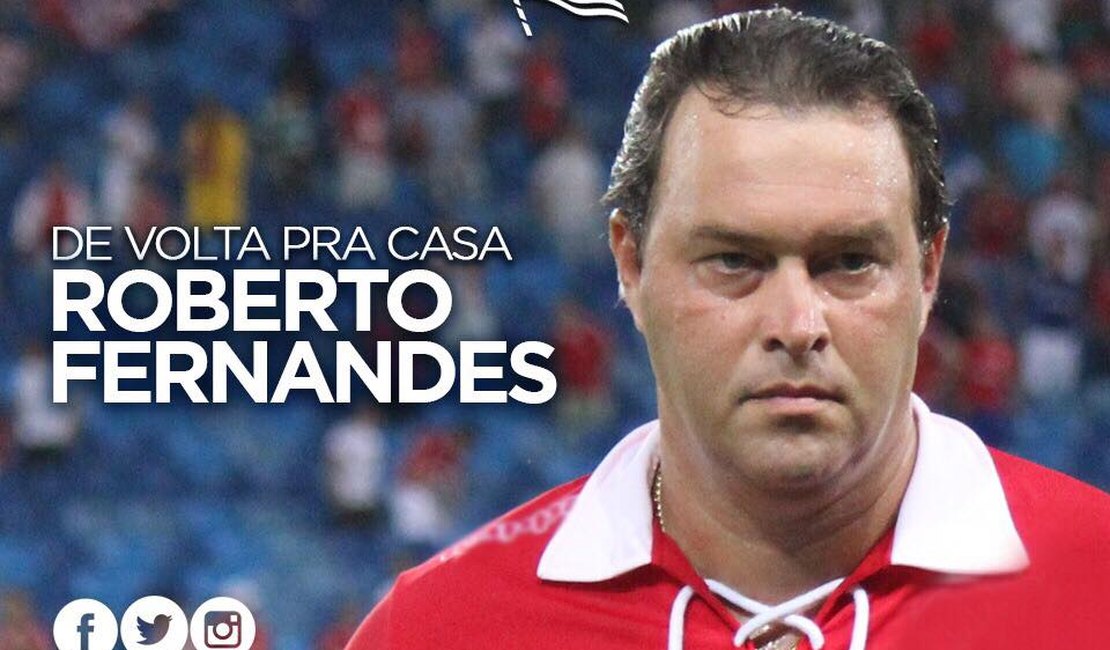 Náutico confirma a contratação do técnico Roberto Fernandes