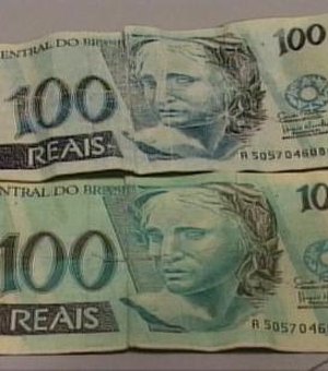 Idoso é preso com notas de cem reais falsificadas em Arapiraca
