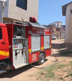 Princípio de incêndio deixa cinco vítimas no bairro de Cruz das Almas