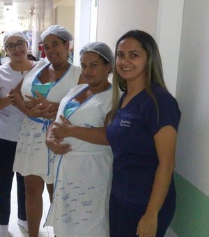 Quatro mulheres dão à luz a gêmeos em hospital de Arapiraca