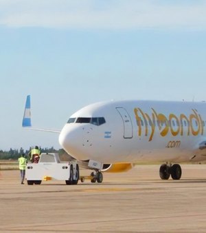 Argentina Flybondi mira Maceió como novo destino