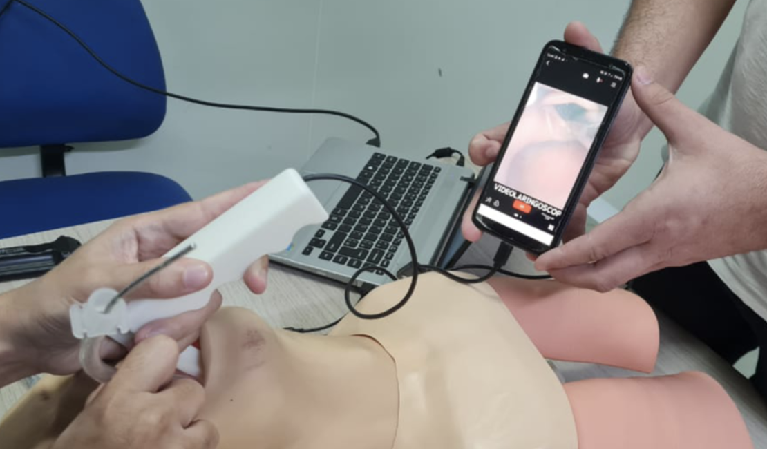 Equipamento produzido na Ufal vai ajudar em treinamento para intubação