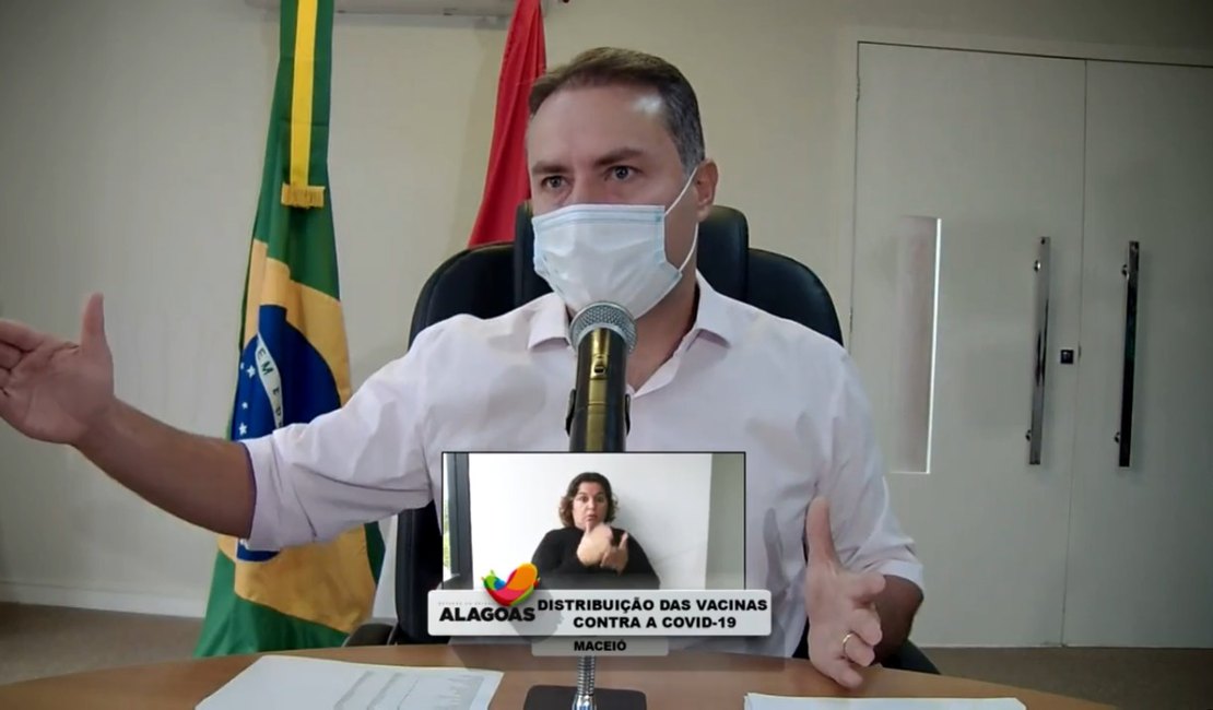 Enquanto políticos pelo Brasil tiram férias, governador de AL acelera ações no combate à Covid-19
