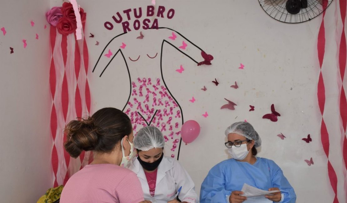 Maceió Rosa: unidade promove ações de prevenção e combate ao câncer de mama